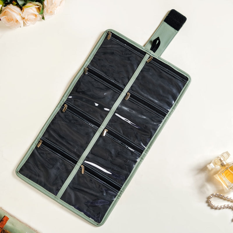 Portable Jewellery Organizer Roll