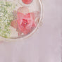 Organza Pink Shagun Thali Cover With Tassels Set Of 2