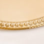 Ornate Brass Thali With Embossed Detailing