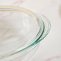 Transparent Oval Glass Casserole Dish With Lid 3300ml