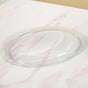 Transparent Oval Glass Casserole Dish With Lid 3300ml