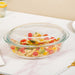 Transparent Oval Glass Casserole Dish With Lid 3300ml