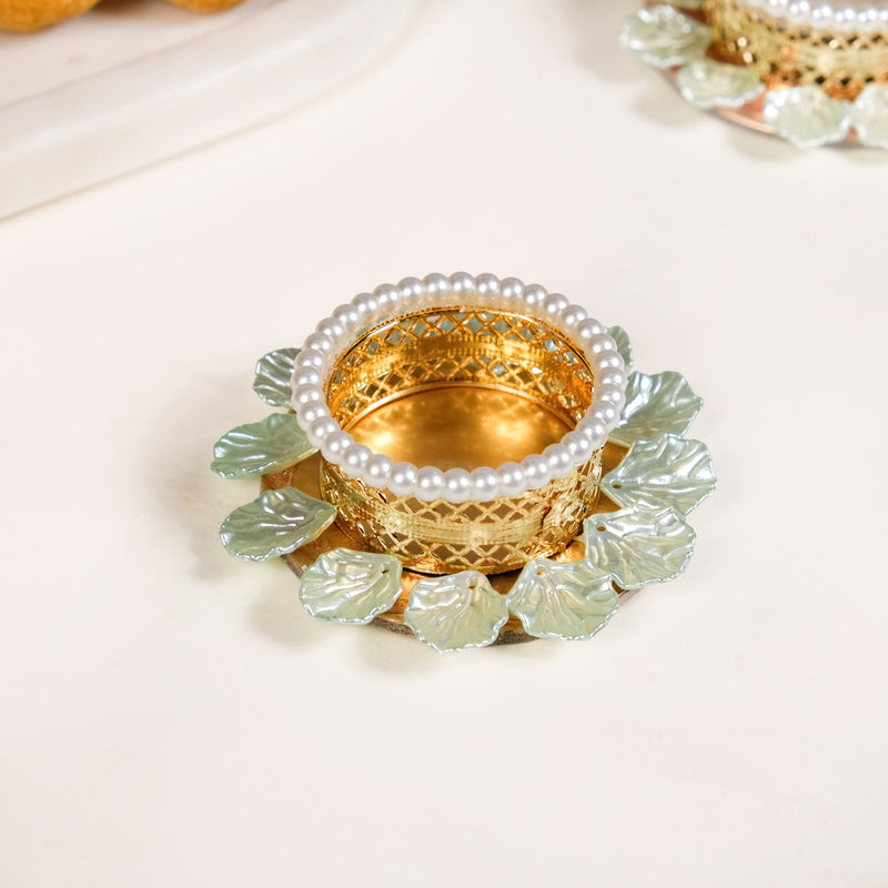 Pastel Bloom Festive Tea Light Holder Set Of 6