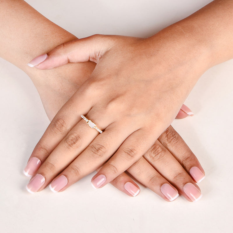 Pearl And Stone Gold Harmony Ring