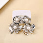 Pearl Blossom Earrings Silver