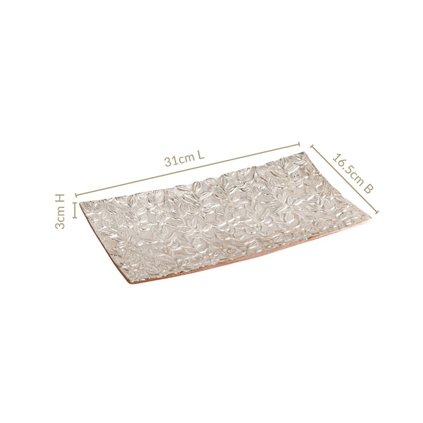 Petal Press Metal Decorative Tray