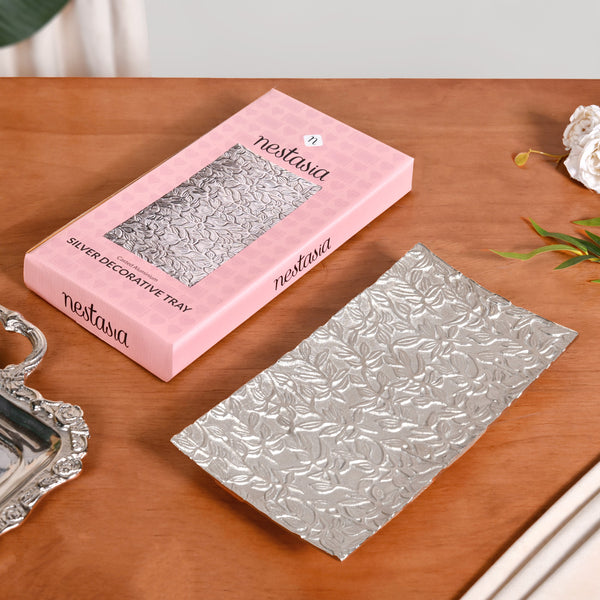 Petal Press Metal Decorative Tray