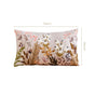 Petal Stitch Cotton Slub Cushion Cover