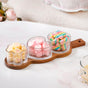 Triple Treat Platter With Bowl Set Of 4