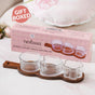 Triple Treat Platter With Bowl Set Of 4