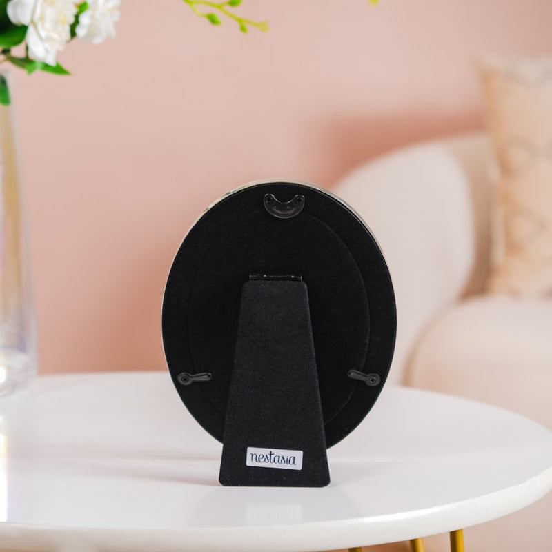 Powder Blue Oval Photo Frame 7"x5"