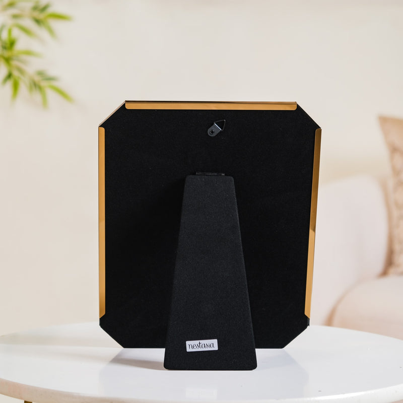 Set Of 2 Opulent Photo Frames Pink Gold