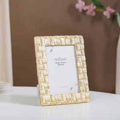 Woven Texture Resin Photo Frame Small