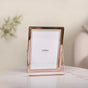 Embossed Metal Photo Frame For Desk 7"x5"