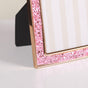 Pink Glitter Photo Holder Frame 7.5"x6"