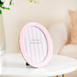 Pink Paradise Oval Photo Frame 7"x5"