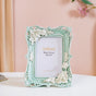 Vintage Rose Blossom Resin Photo Frame 8"x6"