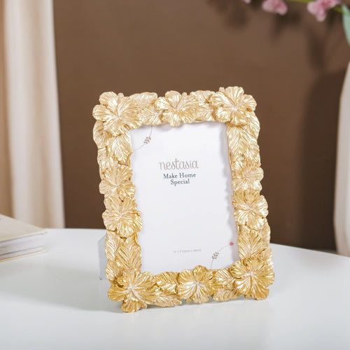 Hibiscus Glam Photo Frame Large 9.5