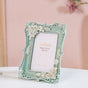 Vintage Rose Blossom Resin Photo Frame 8"x6"