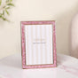 Pink Glitter Photo Holder Frame 7.5"x6"