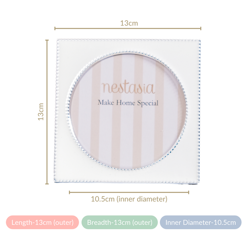 Square Photo Frame White