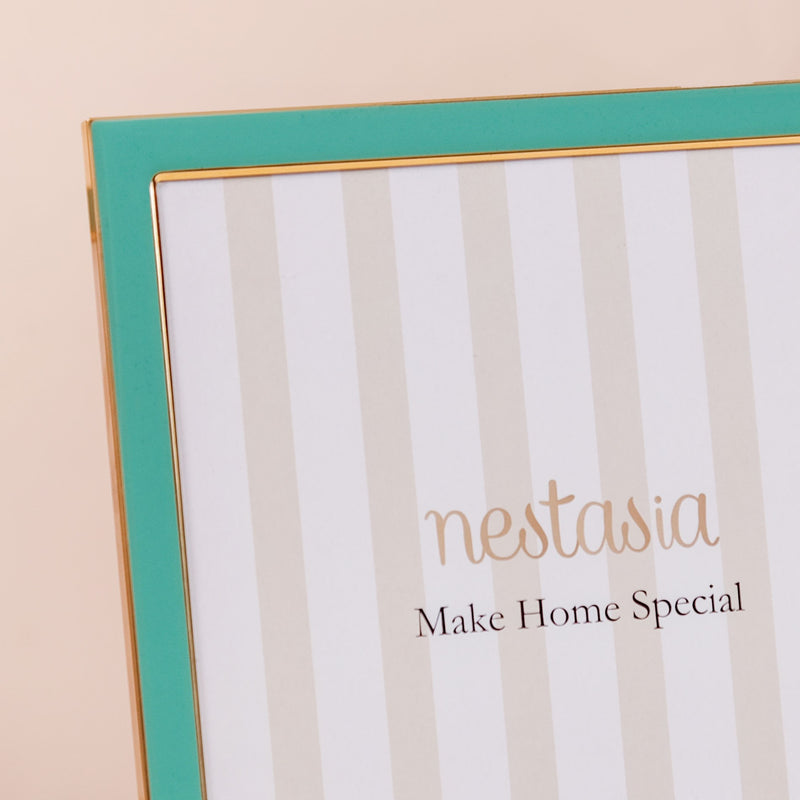 Modern Picture Frames Teal Set Of 3