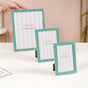 Modern Picture Frames Teal Set Of 3