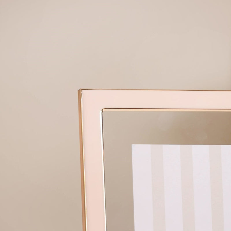 Set Of 3 Individual Tabletop Photo Frames Peach