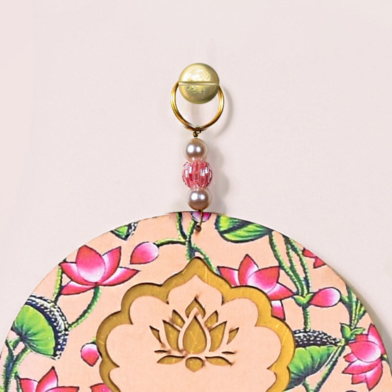 Set Of 2 Kamdhenu Wall Decor With Tassels