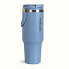 PickSip 40 Insulated Tumbler Bottle With Top Handle Blue Frost 1200ml