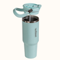 PickSip 40 Insulated Tumbler With Top Handle Coastal Malibu Blue 1200ml