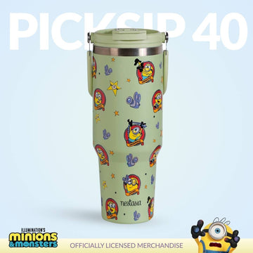 Minions And Monsters Moods PickSip 40 Bottle 1200ml Green