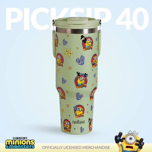 Minions And Monsters Moods PickSip 40 Bottle 1200ml Green