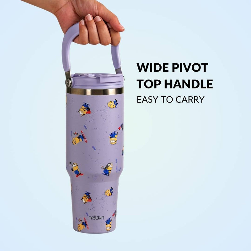 Minions Don't Pull Don't Push Insulated Bottle 1200ml