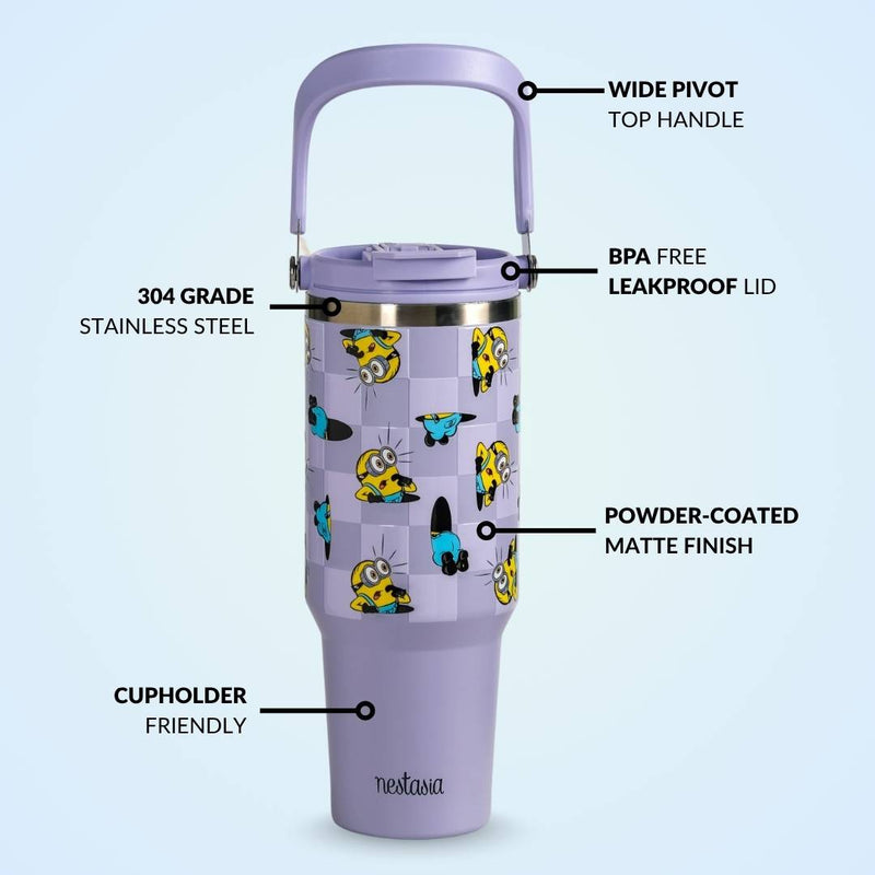 Minions Hide And Seek PickSip 40 Bottle 1200ml Purple