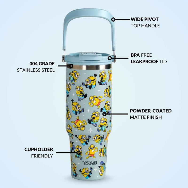 Minions Stuart Poses PickSip40 Bottle 1200ml Blue
