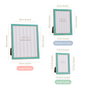 Gold Plated Modern Picture Frames Teal Set Of 3