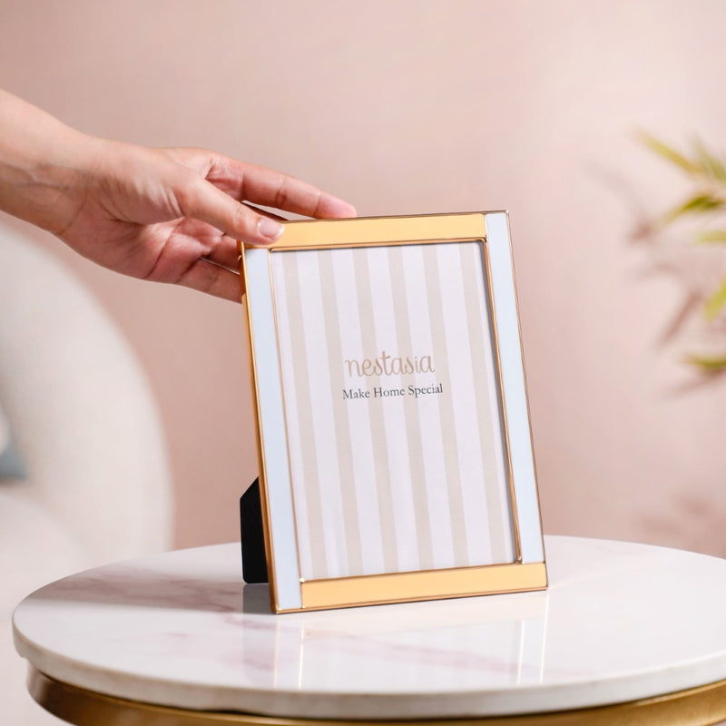 Sunshine Blue Picture Frame For Room Decor 7.5"x6"