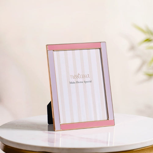 Contemporary Picture Frame Rose Lavender 7.5