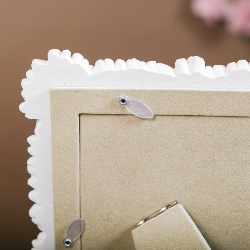 White Blooms Picture Frame Small