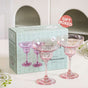Pink Margarita Glass Set Of 2 240ml