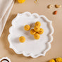 Marble Stone Platter With Mehrab Design