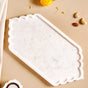 Mehrab Design Natural Marble Serving Platter