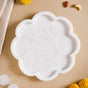 Sustainable Marble Stone Flower Platter