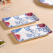 Set Of 2 Orient Snack Platters 8 Inch