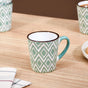 Kaleido Tea Cup Set Of 6 Green 250ml