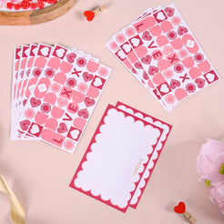 Love XOXO Valentine's Day Postcards Set Of 10