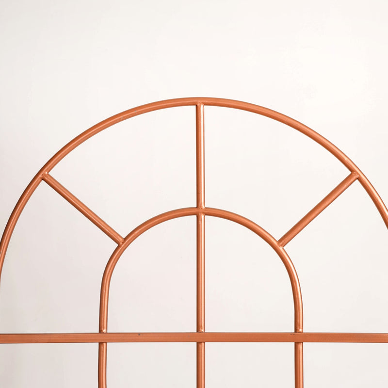 Bronze Arch Window Metal Backdrop Frame With Decorations 42 InchBronze Arch Window Frame, Metal Backdrop Decorations, Decorative Arch Frame, Bronze Window Decor, Arch Frame with Embellishments