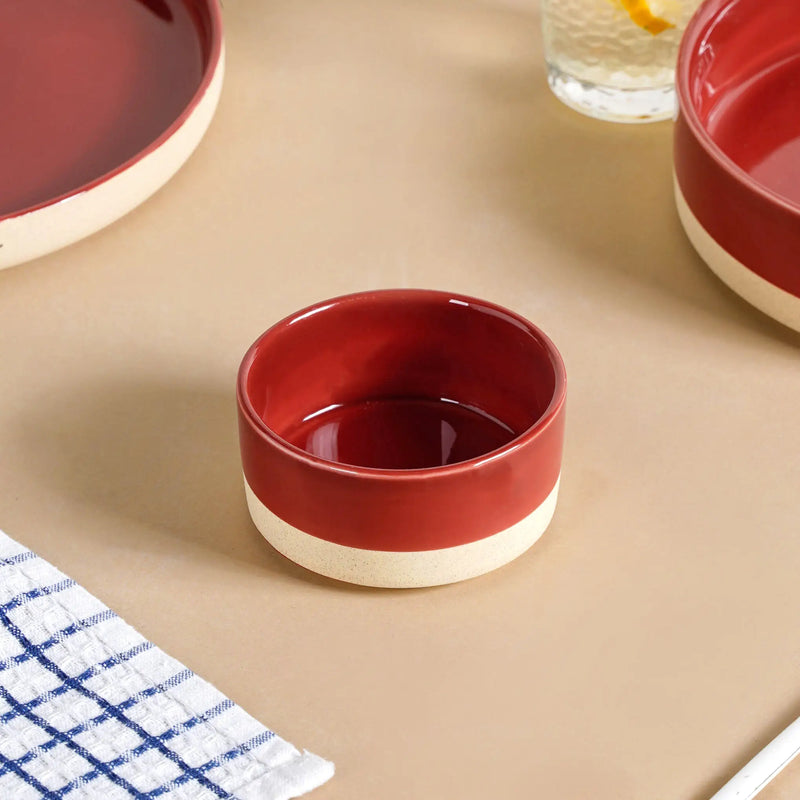 Amber Clay 22 Piece Dinnerset For 6