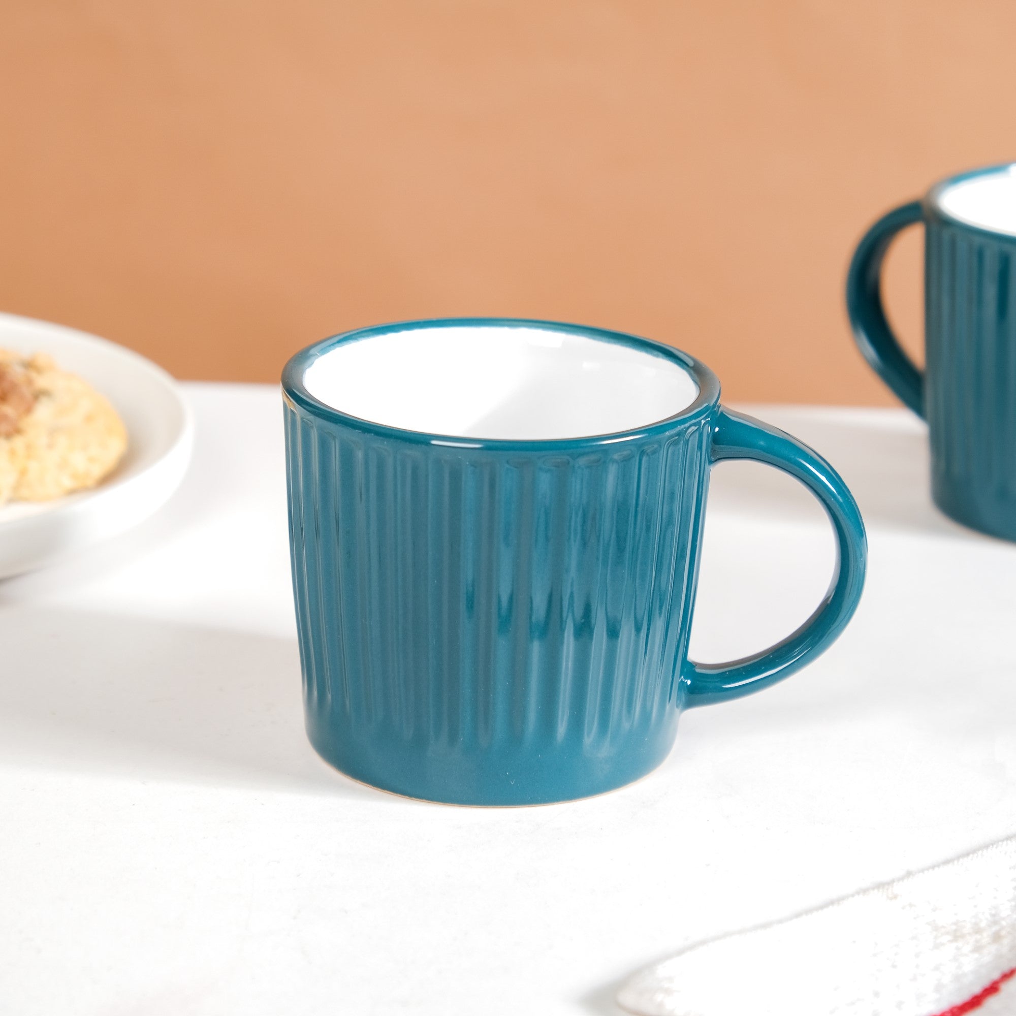 Cresta Daily Coffee Mug Set Of 6 Dark Green 300ml Online - Premium